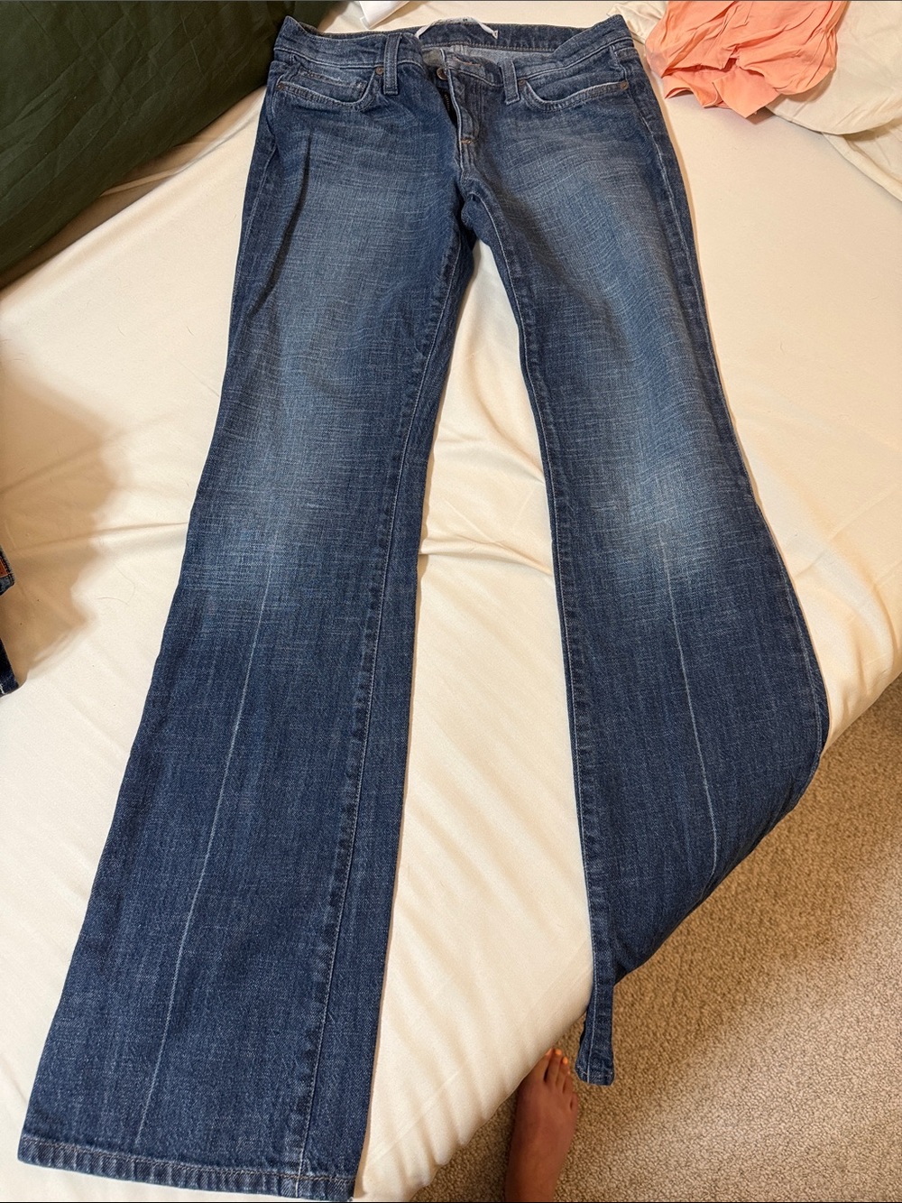 Joe's Jeans Dark Blue Bootcut Jeans